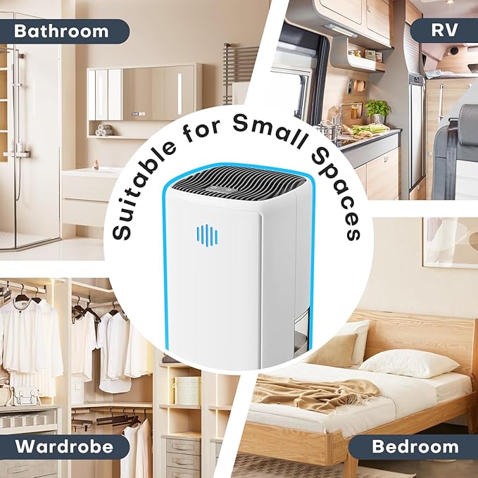 Dehumidifier, TABYIK 38OZ, Energy-Saving Dehumidifier - Image 3
