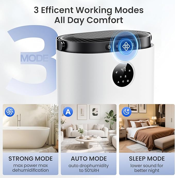 Dehumidifier for Bathroom, Dehumidifiers for Home, Living room - Image 3