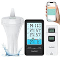 Raddy PT-3 Wi-Fi Pool Thermometer Floating Easy Read by Raddy
