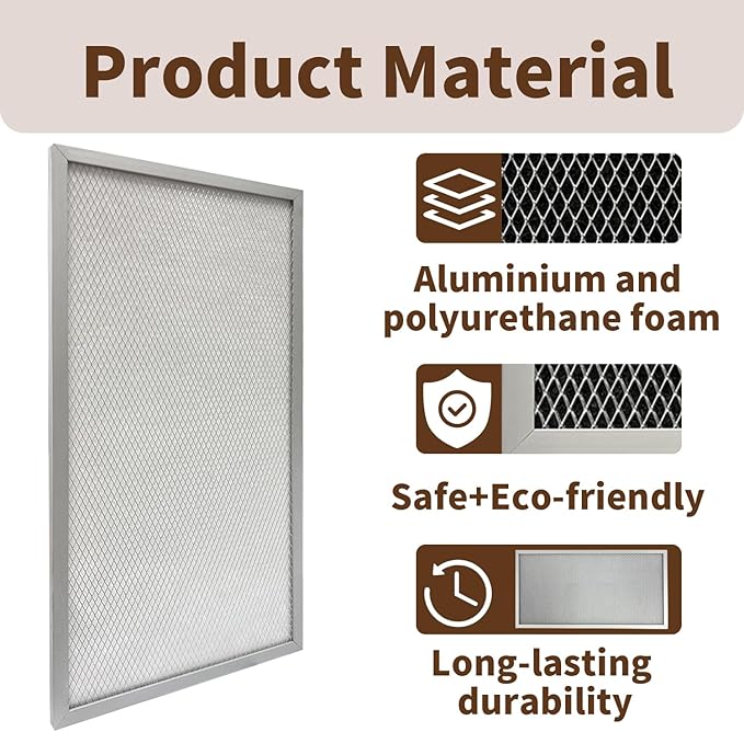 2 Packs MERV-8 Dehumidifier Filter Sets Replacement - Image 5