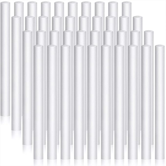 40 Pieces Humidifier Filter Cotton Refill Travel Mini Humidifier Filters Sticks by Boao