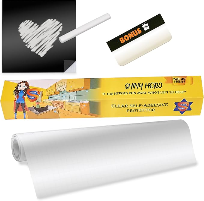 Clear Wall Protector Contact Paper by ShinyHero-ClearProtector