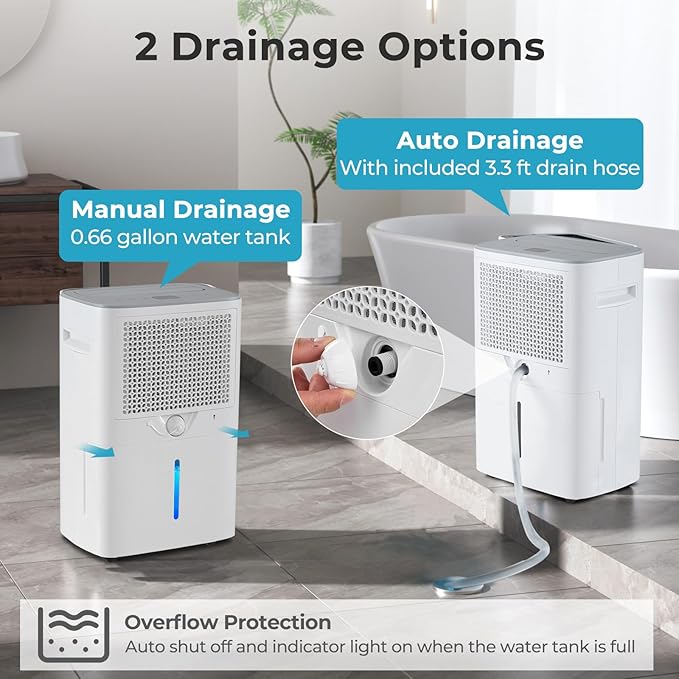 4500 Sq. Ft Dehumidifier for Basement, 52 Pint Garage Dehumidifier for Home - Image 7