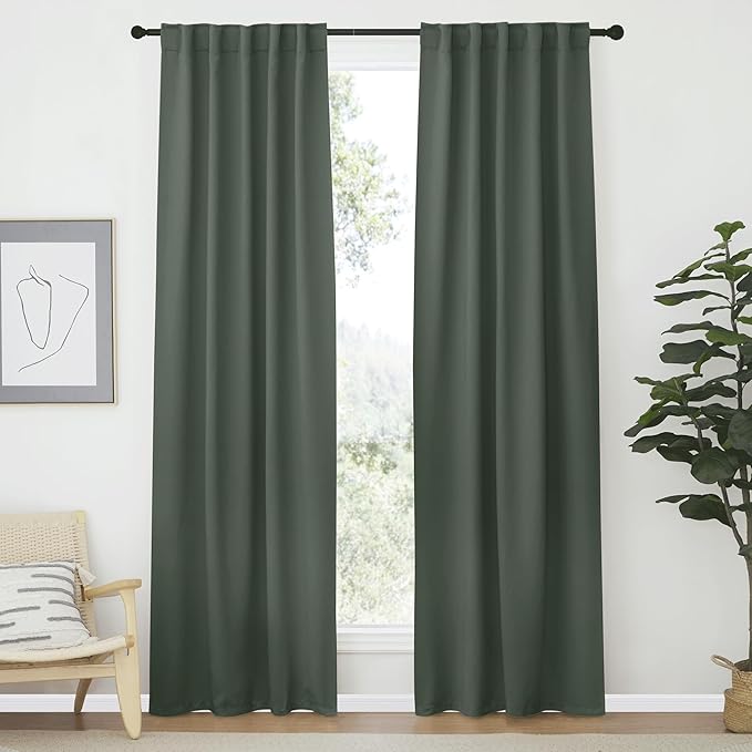 NICETOWN Blackout Curtain Panels Window Draperies by NICETOWN