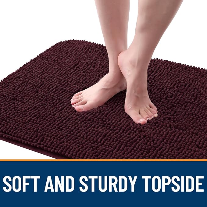 OLANLY Dog Door Mat for Muddy Paws 59x35, Absorbs Moisture and Dirt, Absorbent - Image 4