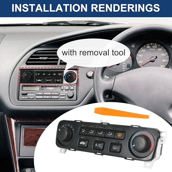 A/C Heater Climate Control Module Compatible - Image 6