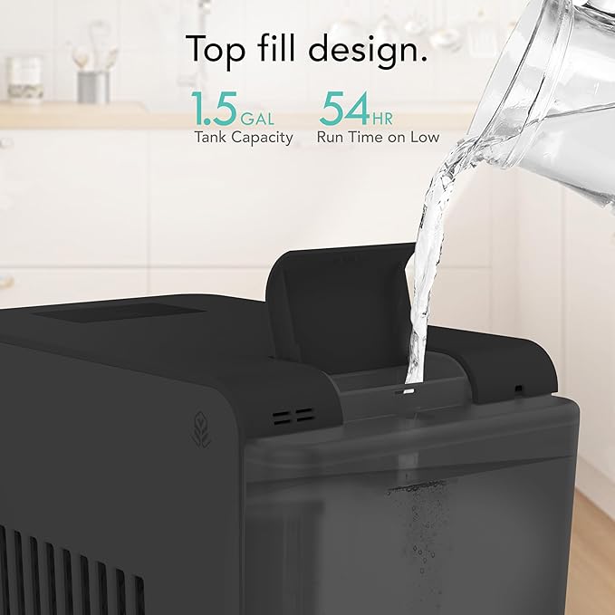 Vornado EV3 Whole Room Evaporative Humidifier, 1.5 gal Capacity, Electronic - Image 5