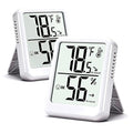 2-Pack Room Thermometer Indoor Hygrometer by Ayawiss