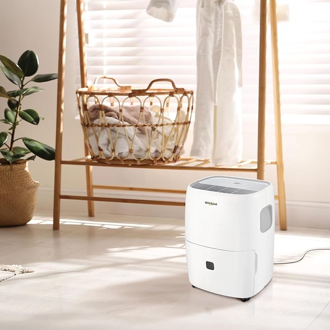 Whirlpool 50-Pint Portable Dehumidifier - Image 2