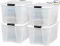 IRIS USA 72 QT Plastic Storage Box by IRISUSA