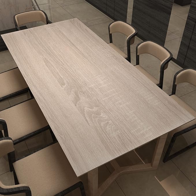 15.7"x 354" Gray Wood Wallpaper Textured Peel and Stick Wallpaper Wood Grain - Image 4