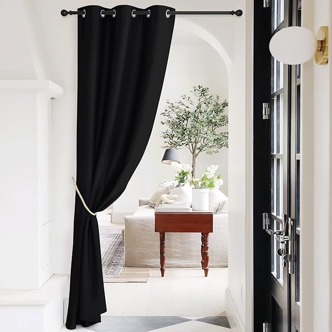 NICETOWN Door Curtain for Doorway Privacy, Curtains 95 Inch Length, Room - Image 2