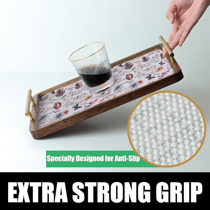 Mushroom Shelf Liners Non Adhesive 12IN x 20FT and Strong Non-Slip Shelf and - Image 5