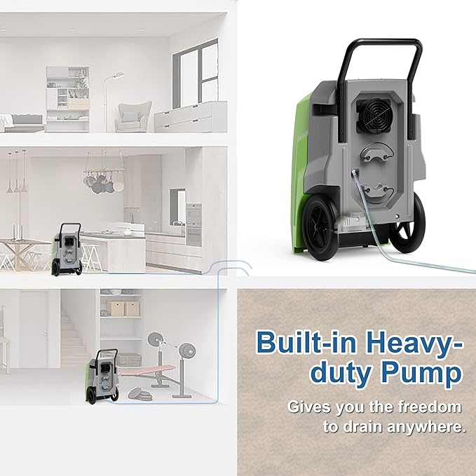 ALORAIR 180 Pints Commercial Dehumidifier - Image 4