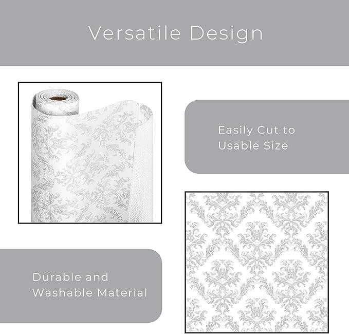 Smart Design Bonded Grip Shelf Liner - Image 6