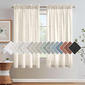 H.VERSAILTEX Light Filtering Linen Textured Curtains by HVERSAILTEX