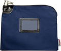 Heavy-Duty Money Bag with Lock – 9" x 12" Water-Repellent Laminated Nylon Bank by CardinalBagSupplies