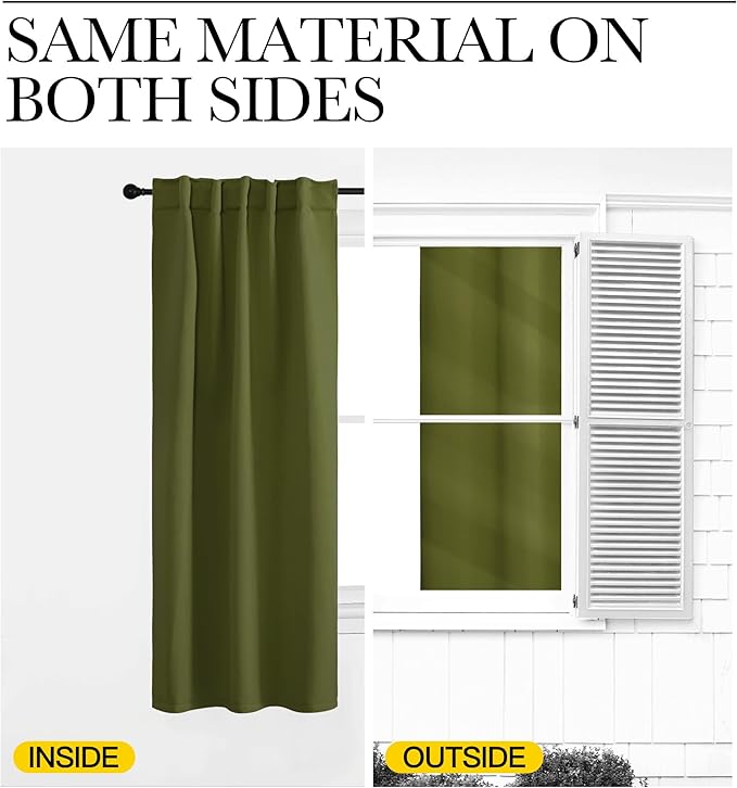 NICETOWN Blackout Curtain Panels - Image 6