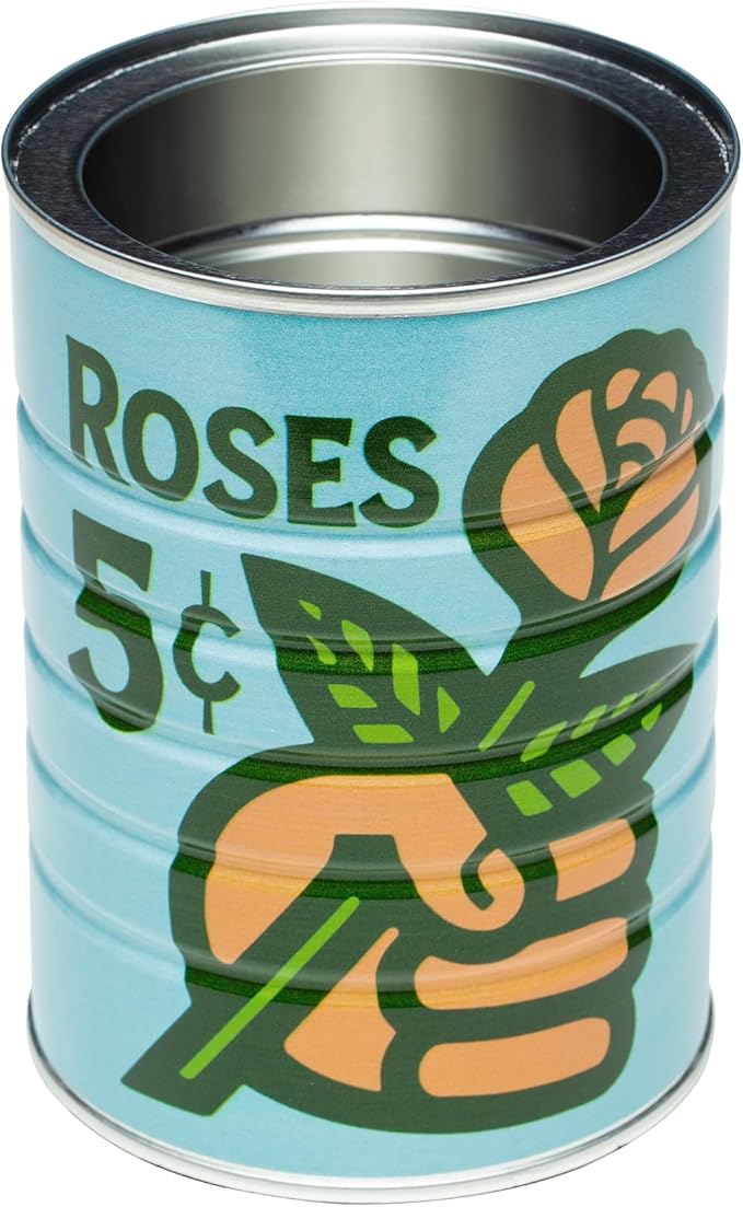 Retro Tin Can, Studio MPLS Designs, Collectable, Peel & Stick Valved End - Image 2