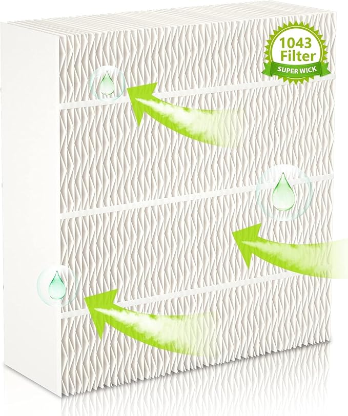 1043 Super Wick Humidifier Filter Replacement by EVERSHOW
