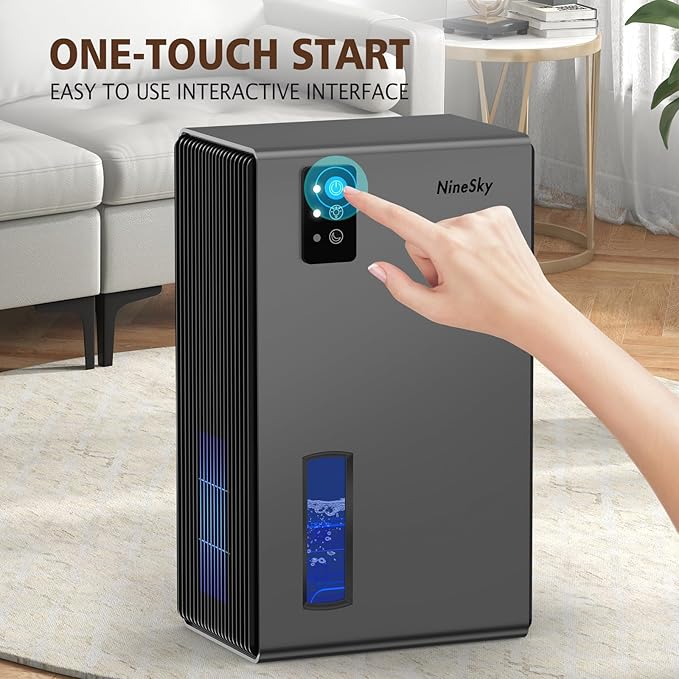 NineSky Dehumidifiers for Home, 95 OZ Water Tank, Dehumidifiers for Bathroom - Image 8