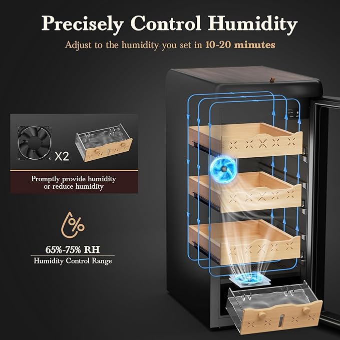 115L Intelligent Temperature & Humidity Adjustable Electronic Cabinet, Digital - Image 5