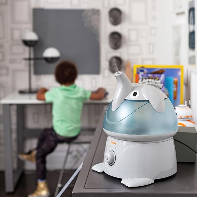 Crane Cute Animal Humidifier for Kids Bedroom and Nursery, Ultrasonic Cool Mist - Image 3