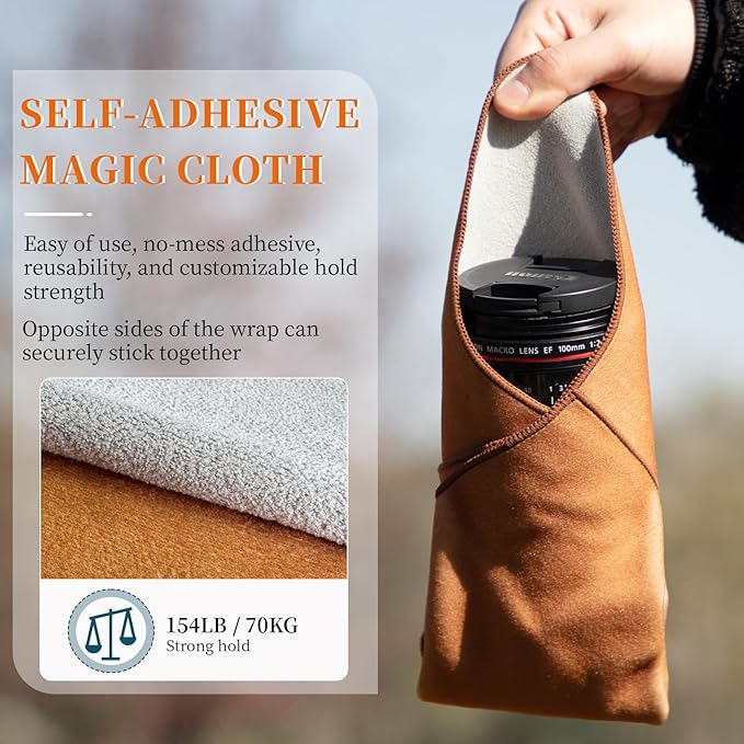 Camera Protective Wrap, Lens Protector, Magic Self-Adhesive Cloth - Image 2