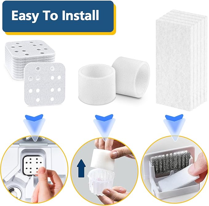 10 Pack Humidifier Replacement Filters, 10 Pack Absorption Pads and 10 Pack - Image 4