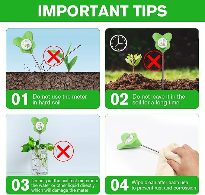 UNIWA Soil Moisture Meter, Plant Water Meter - Image 5