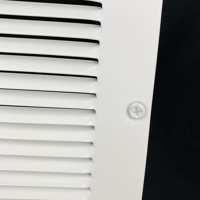 Fits 8x8 Duct Opening | Steel Return Air Grille by Handua | Vent Cover Grill - Image 7