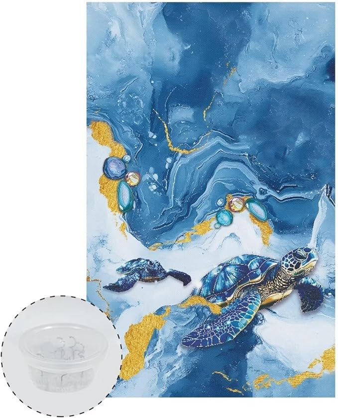 Marble Turtle Recliner Headrest Cover - Image 2