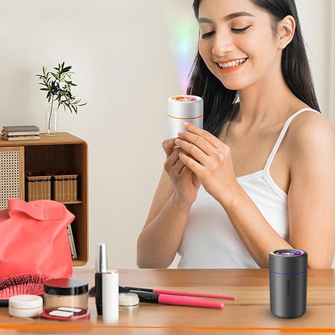 Mini Humidifier, USB Personal Desktop Humidifier - Image 6