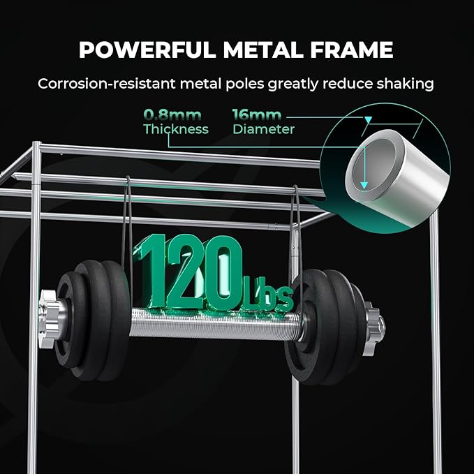 MARS HYDRO 2x2x5 Grow Tent Pro, Larger Observation Window, Controller & Socket - Image 6