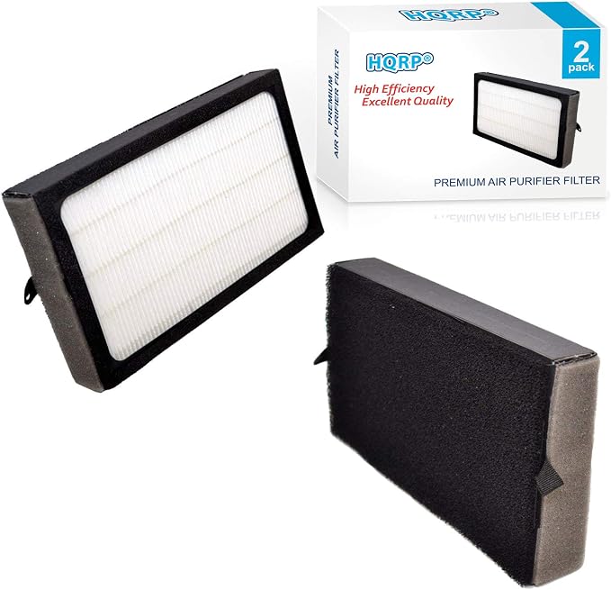 HQRP Filter Kit: 2 pcs Filter E & 4-Pack Carbon Filters compatible - Image 5