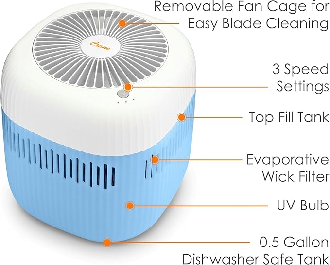 Crane Evaporative Humidifier - Image 3