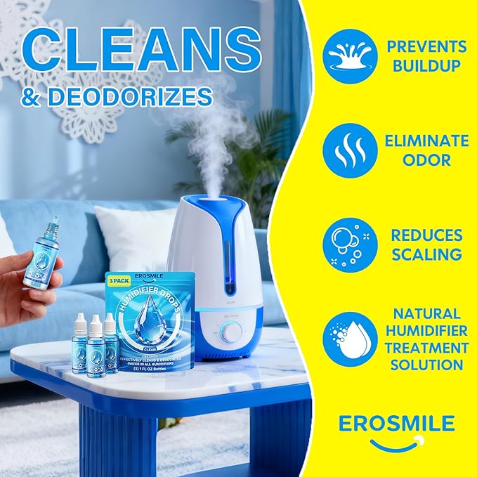 Humidifier Cleaner Drops Humidifier Water Treatment Cleaning Drops - Image 6