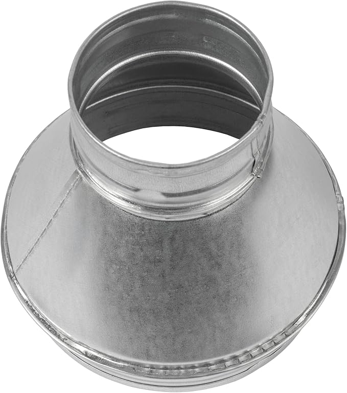 Vent Systems 6" Inch to 3" Inch Duct Reducer Adapter Connector Fitting Pipe - Image 9