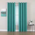 ChrisDowa Room Darkening Curtains 90 Inches Long 2 Panels Set by ChrisDowa