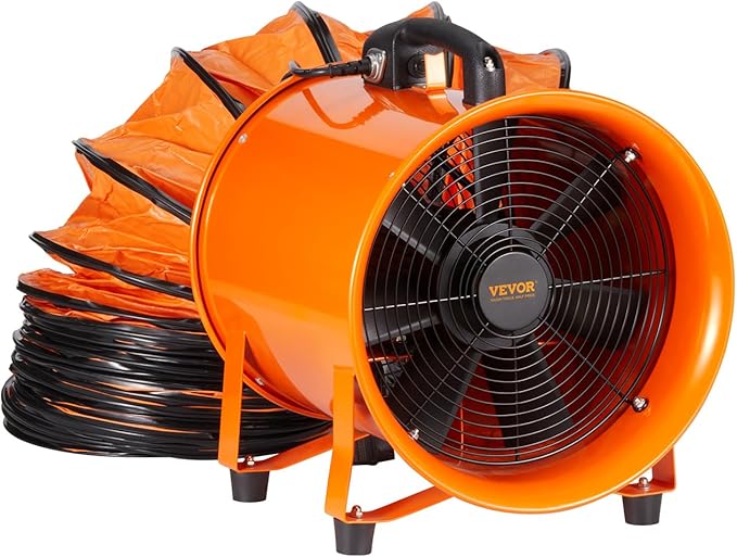 VEVOR Air Mover Blower Fan 12 Inch, 3198CFM 585W - Image 9