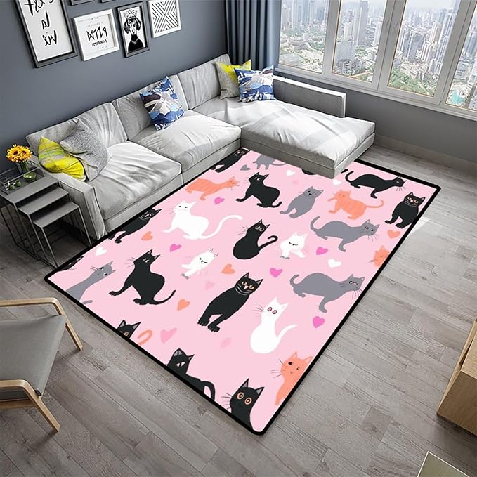 Floor Covering, Cartoon Cat - Image 2