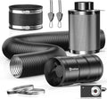 Hon&Guan 4" Air Filtration Kit: 4 Inch Inline Duct Fan by HonGuan