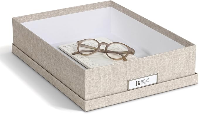 Bigso Oskar Fiberboard Label Frame Document Letter Box - Image 4