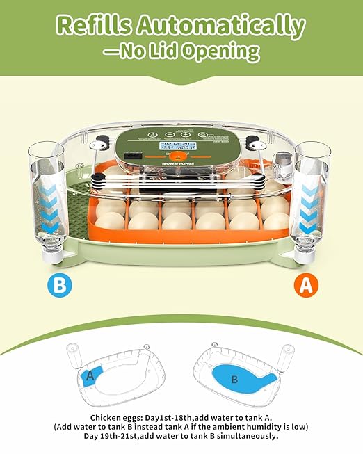 Egg Incubator for 24 Chicken Eggs - Image 5