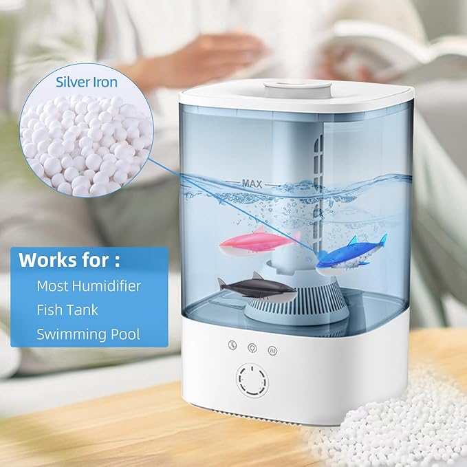 Humidifier Cleaner Fish 6 Pack, Humidifiers Fish Tanks Cleaner, Warm&Cool Most - Image 6