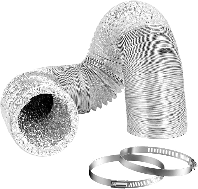 4 Inch Duct 6.56 Feet, Hon&Guan Flexible Dryer Vent Hose by HonGuan