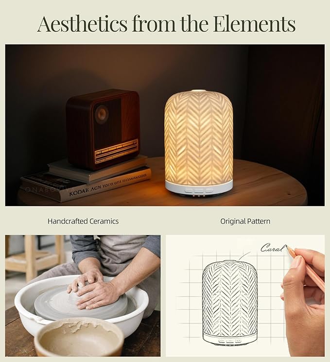 Essential Oil Diffuser – 2.4MHz Ultrasonic Aromatherapy Diffuser, Health Night - Image 5