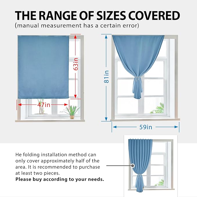 Magic Tape Stick on Portable Curtains - Image 3