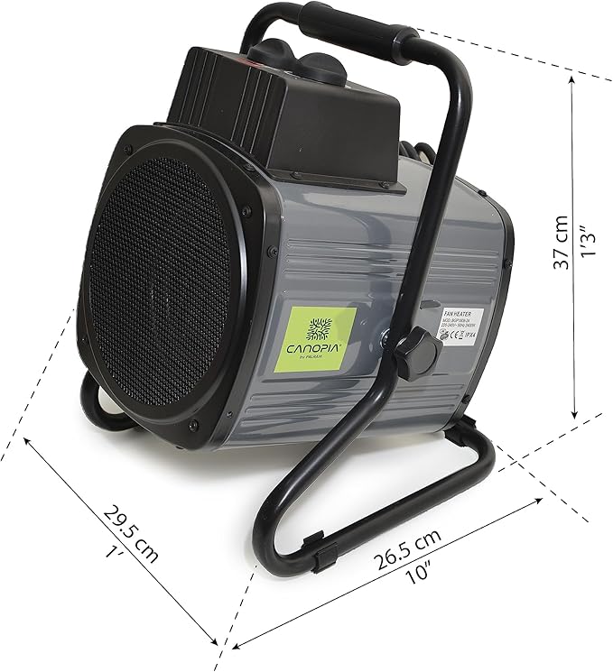 Palram - Canopia Canopia 1500W Portable Fan Heater - Image 8