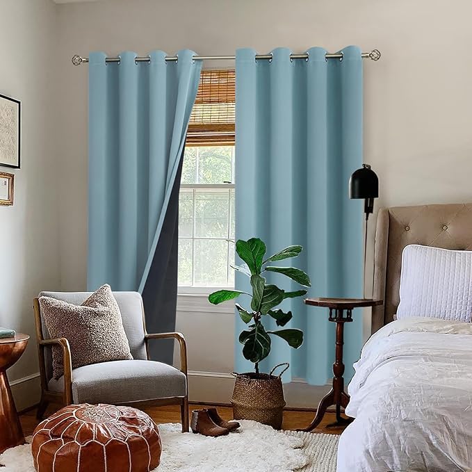 BGment Thermal Insulated 100% Blackout Curtains - Image 2
